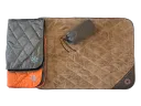 ThermoSwitch Samos Travel Blanket Oranje/Grijs S/M